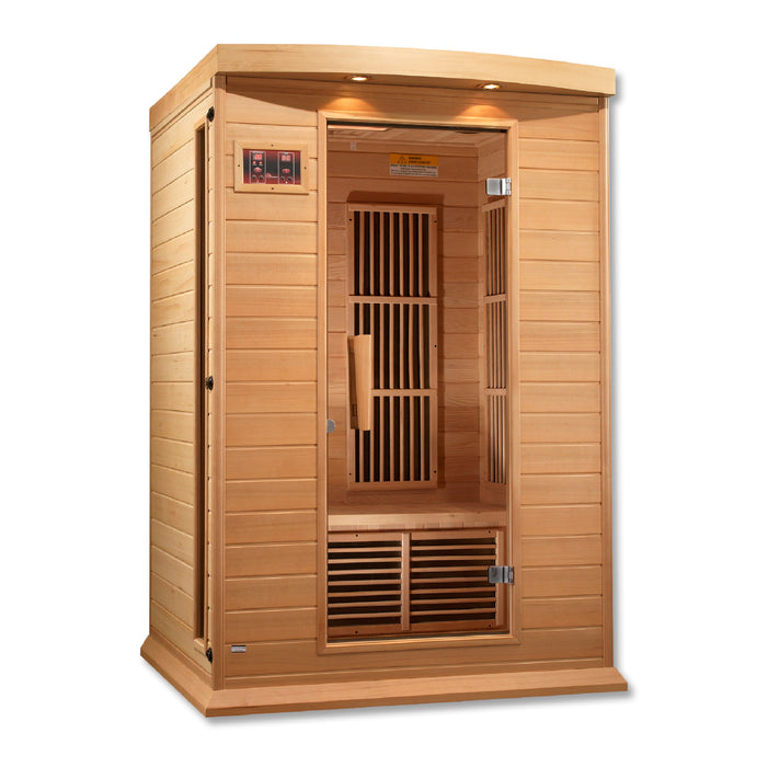 Golden Designs"2-Person Low EMF Infrared Sauna - Maxxus"