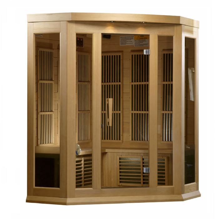 Golden Designs "3-Person Low EMF Infrared Sauna - Maxxus"