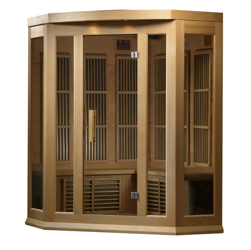 Golden Designs "3-Person Low EMF Infrared Sauna - Maxxus"