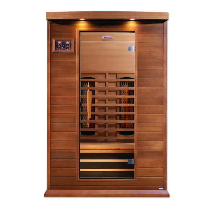 Golden Designs "2-Person Full Spectrum Near Zero EMF Infrared Sauna - Maxxus"