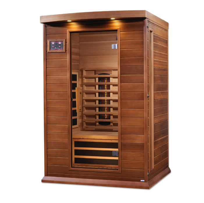 Golden Designs "2-Person Full Spectrum Near Zero EMF Infrared Sauna - Maxxus"