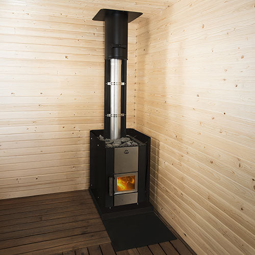 Narvi Kuru 16kW Wood-Burning Sauna Heater Stove - Thumbnail 4