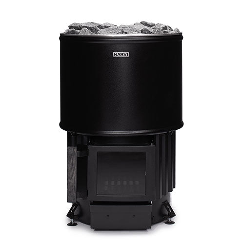 Narvi Luosto Wood-Burning Sauna Stove — 16 kW Finnish Sauna Heater
