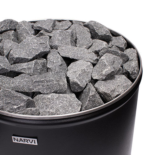 Narvi Luosto Wood-Burning Sauna Stove — 16 kW Finnish Sauna Heater
