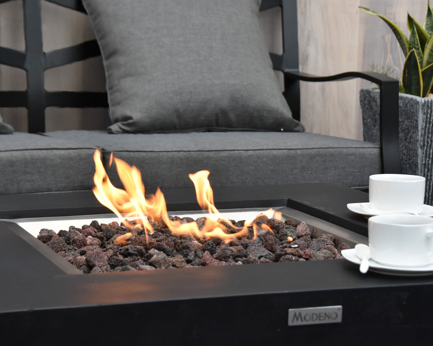 Aurora 50,000 BTU Fire Table - Elegance in Every Flame