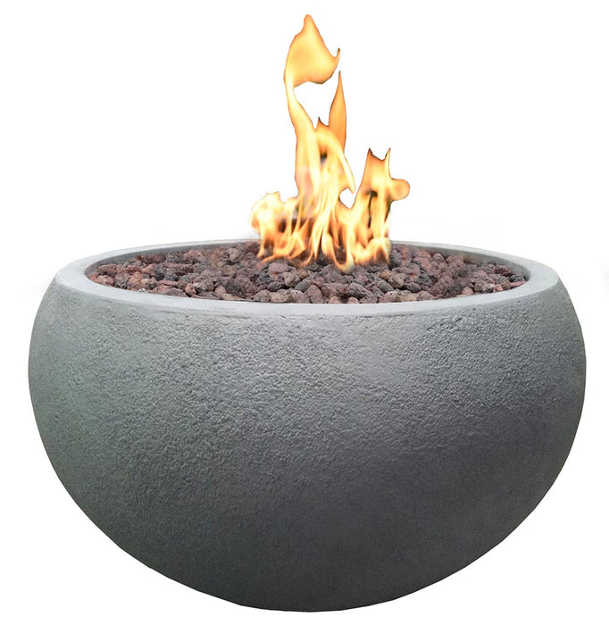 Harmony 40,000 BTU Glass-Fiber Reinforced Concrete Fire Pit Table