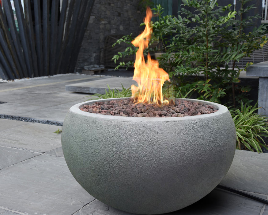 Harmony 40,000 BTU Glass-Fiber Reinforced Concrete Fire Pit Table