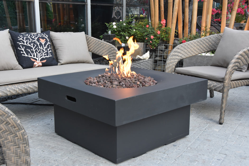 Branford 50,000 BTU Glass-Fiber Reinforced Concrete Fire Table