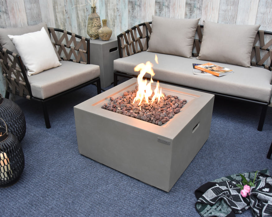 Modeno Glass-Fiber Reinforced Concrete Fire Table