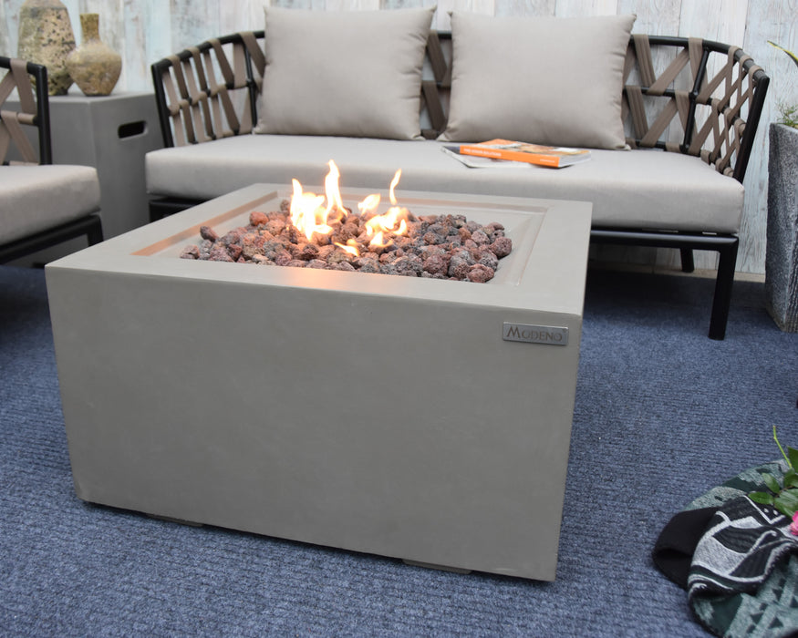 Modeno Glass-Fiber Reinforced Concrete Fire Table