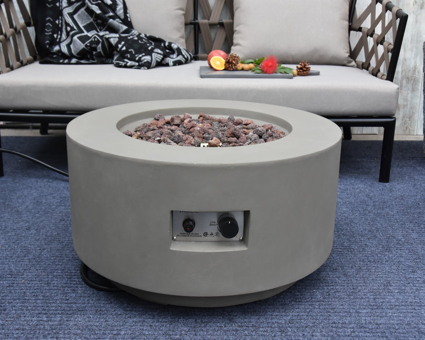 Modeno Glass-Fiber Reinforced Concrete Fire Table