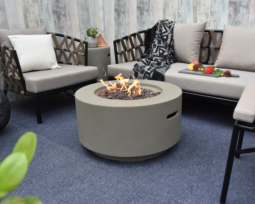 Modeno Glass-Fiber Reinforced Concrete Fire Table