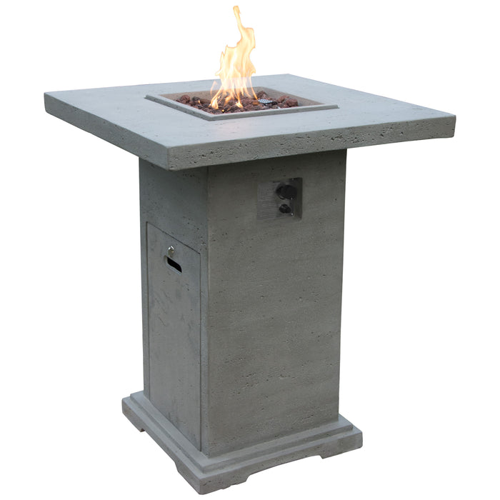 Elementi Montreal Bar 40,000 BTU Propane Fire Table