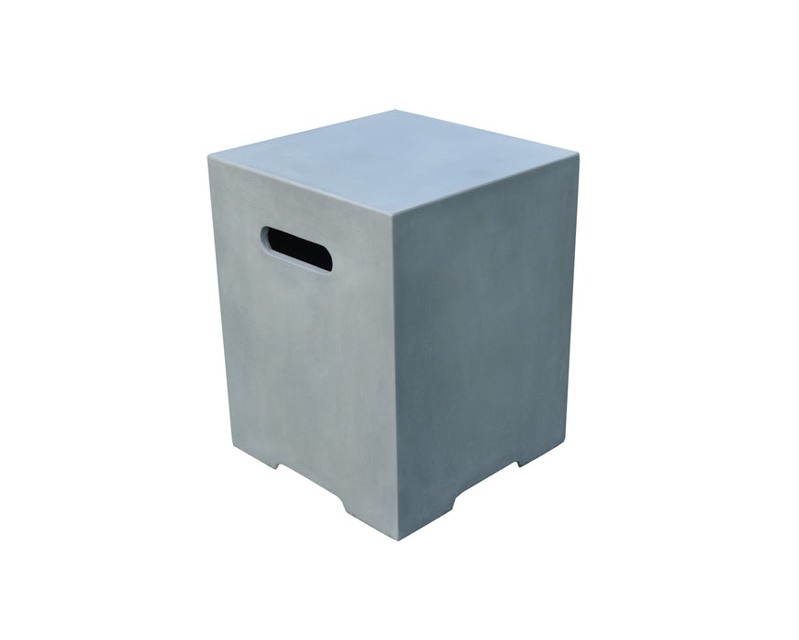 Square Tank Cover: Chic Concealment and Functional Elegance for Propane Tanks