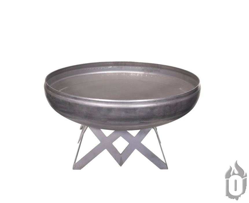 Ohio Flame Liberty Fire Pit with Angular Base