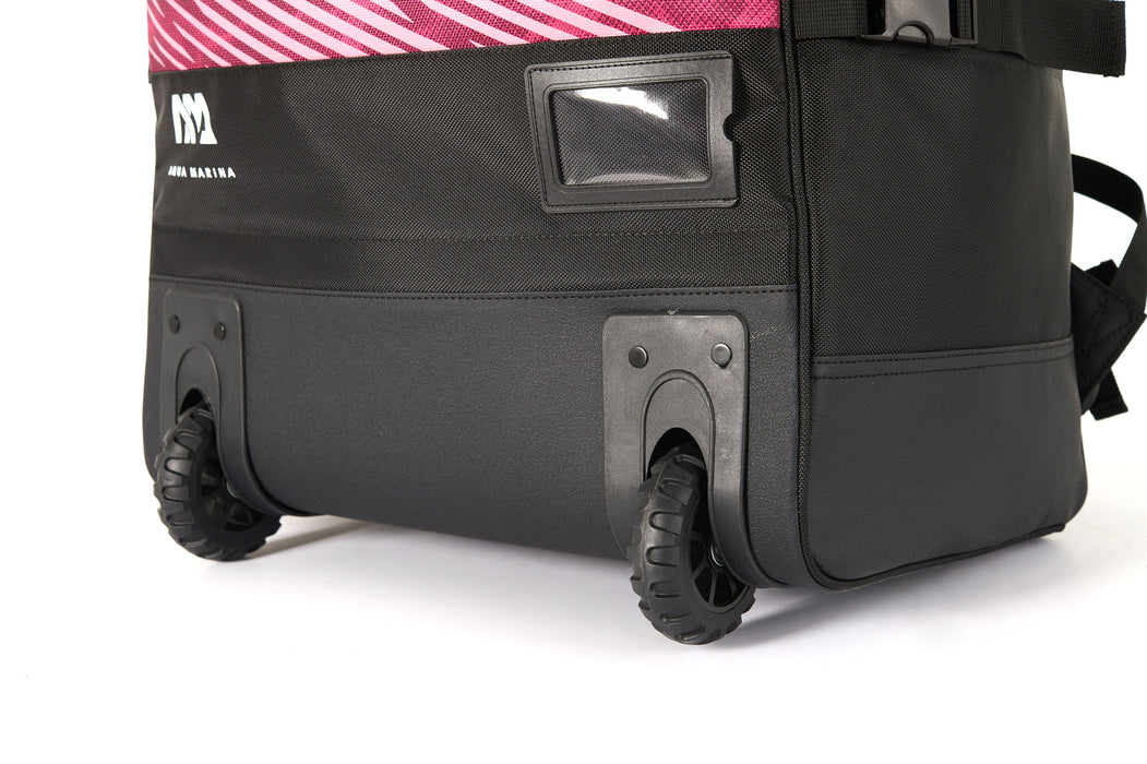 Premium Luggage Bag with Rolling Wheel (Raspberry) - 90L