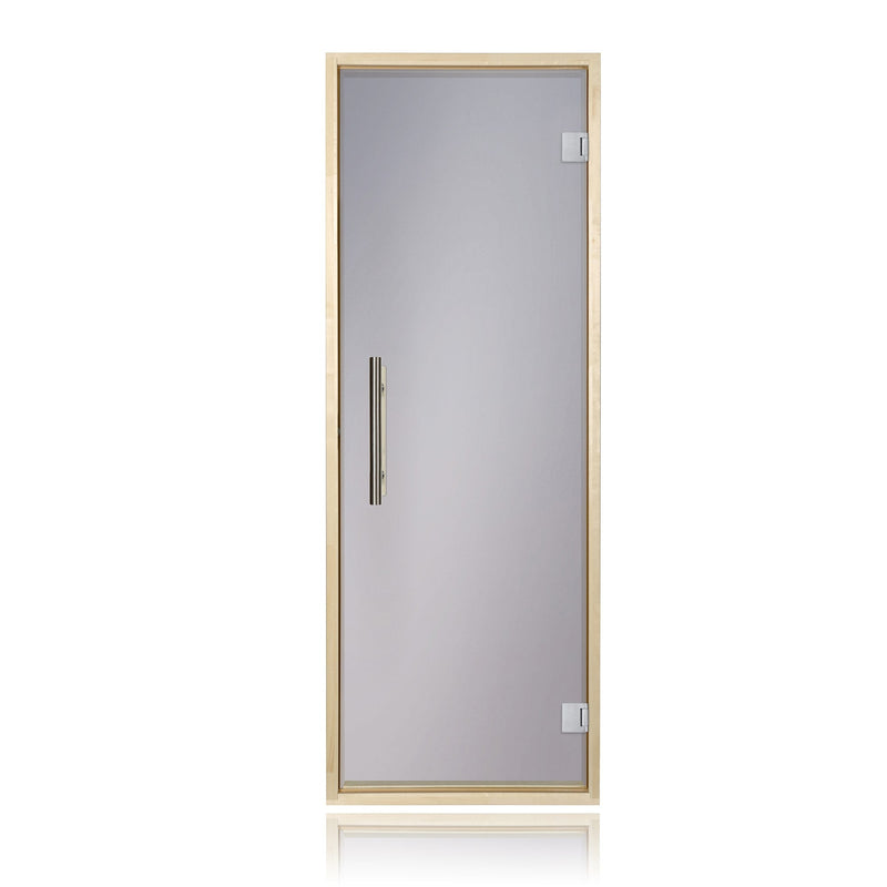 ProSaunas Prehung Tinted Glass Sauna Door, Aspen Frame 24x73 — Aspen