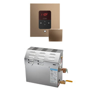 MS 5 kW (5000 W) Steam Shower Generator Package with square iTempo Control in Nouveau Bronze — Nuoveau Bronze