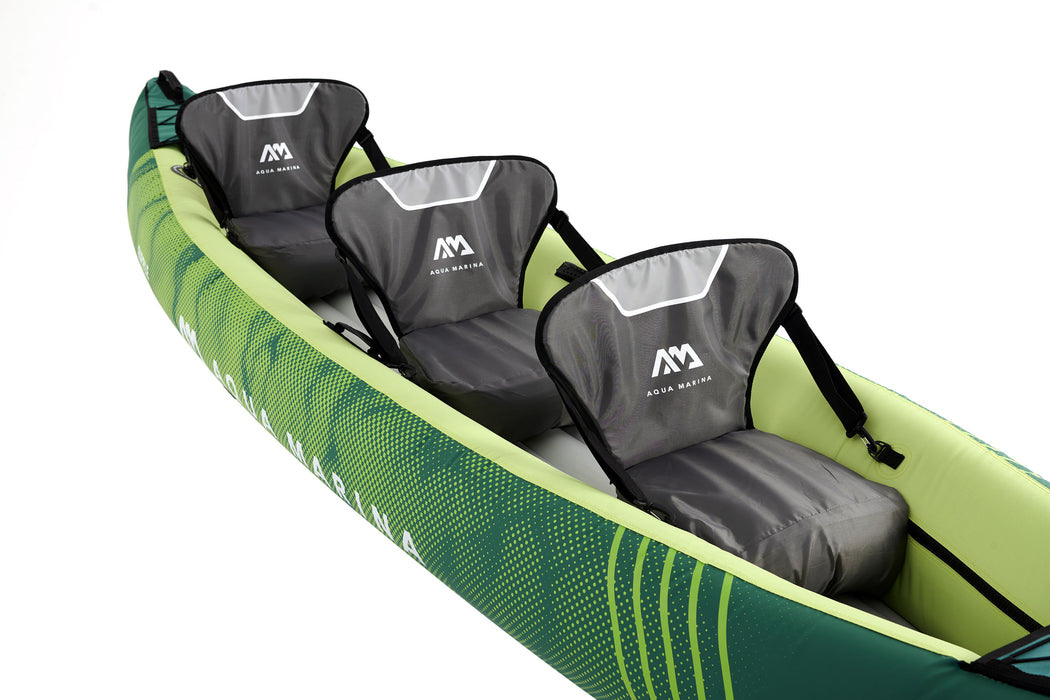 Ripple-370 Inflatable 3-Person Recreational Canoe/Kayak Set