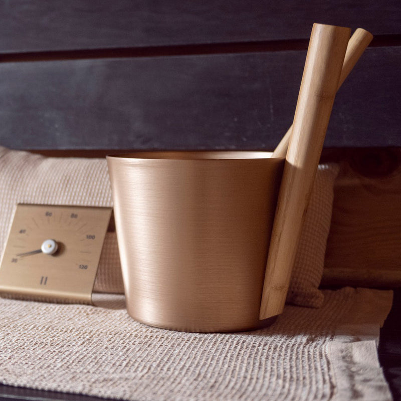Rento Straight Handle Sauna Bucket