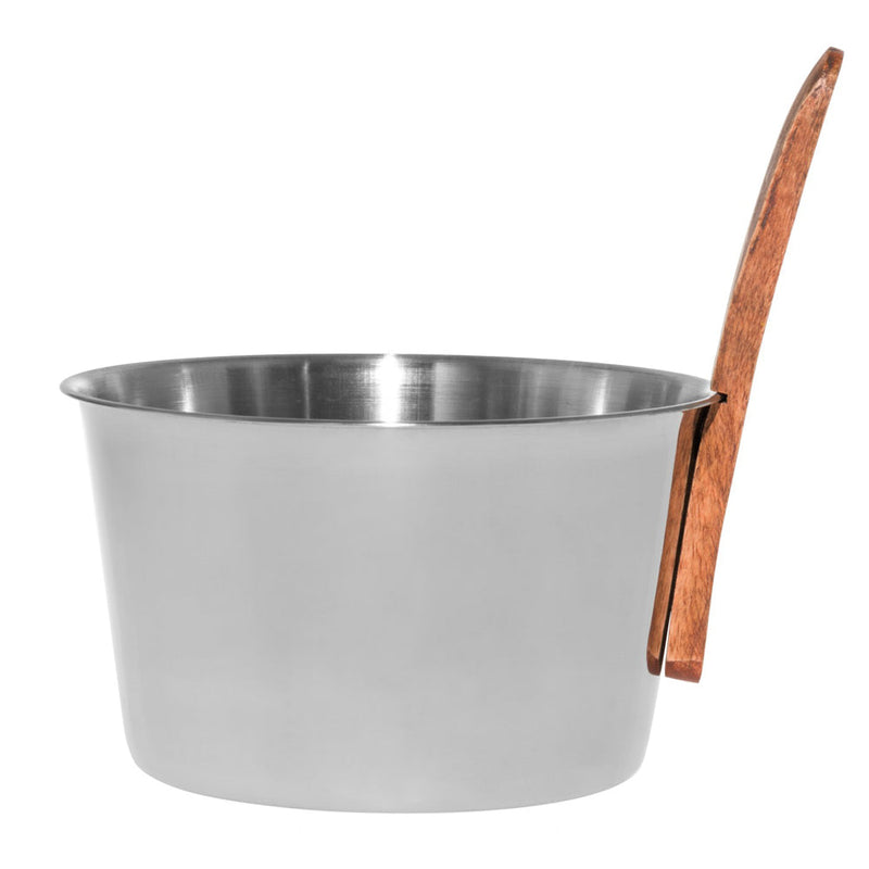 Rento 4Living Steel Straight Handle Sauna Bucket