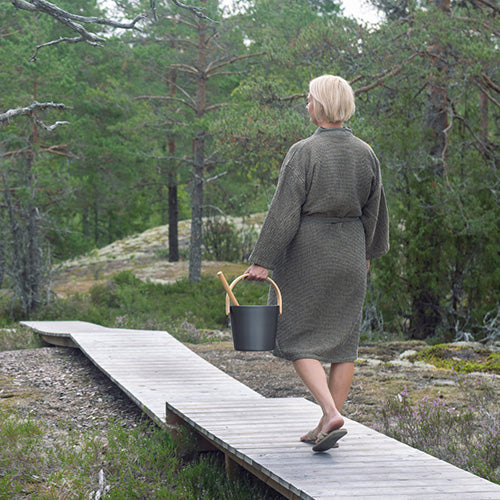 Rento Curved Handle Sauna Bucket