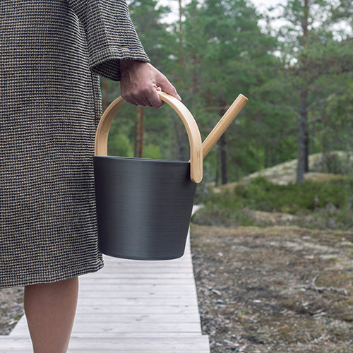 Rento Curved Handle Sauna Bucket