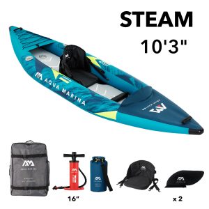 Steam-312 Versatile Whitewater Kayak (1-Person)