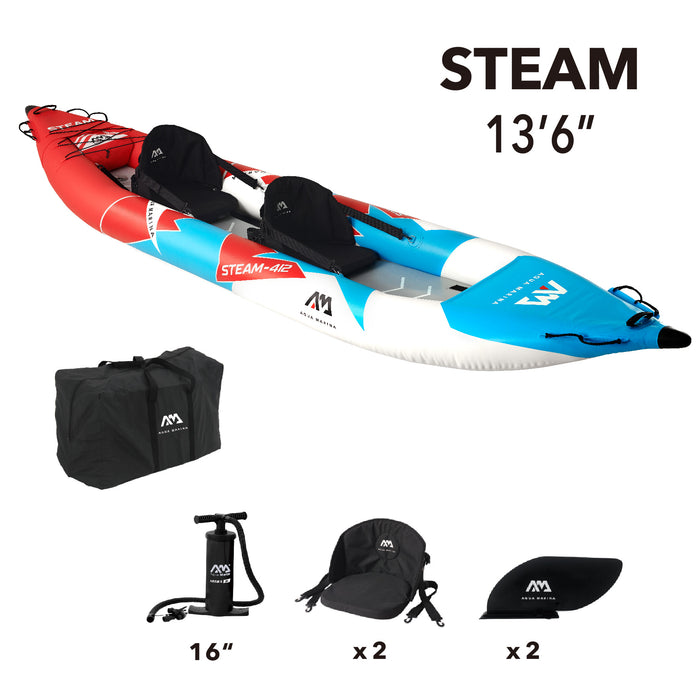 Steam-412 Professional Kayak (2-Person)