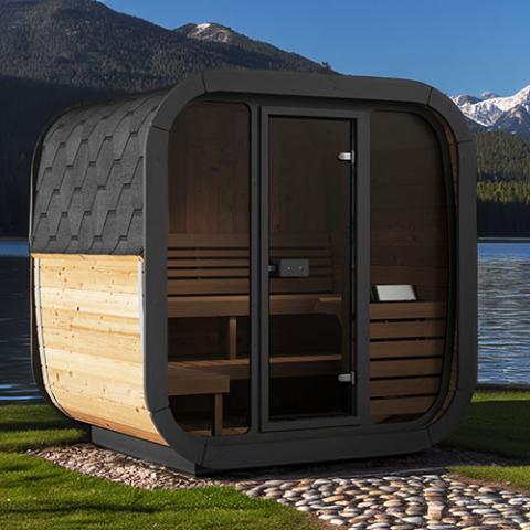 SaunaLife Model CL5G: Premium Outdoor Sauna Experience