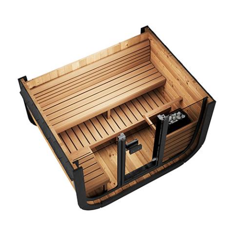 SaunaLife Model CL5G: Premium Outdoor Sauna Experience