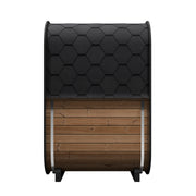 SaunaLife CL3G outdoor sauna — natural finish option