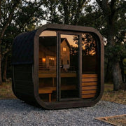 SaunaLife CL5GB outdoor sauna — black paint option
