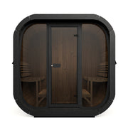 SaunaLife CL7GB outdoor sauna — black paint option