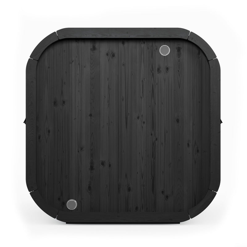 SaunaLife CL7GB outdoor sauna — black paint option