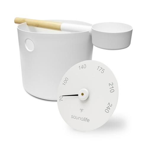 SaunaLife Accessory Package 6: Modern Scandinavian Sauna Essentials