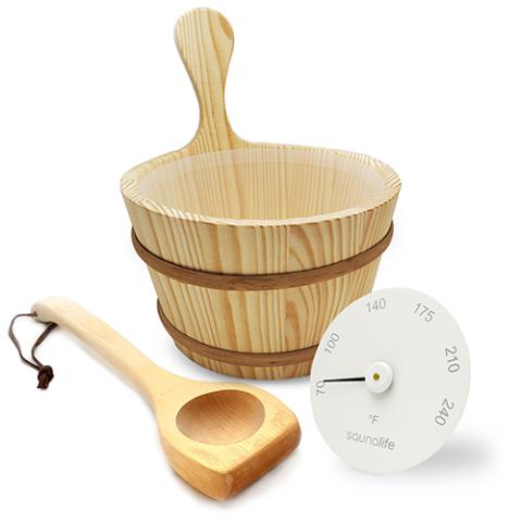 SaunaLife Accessory Package 4: Indulge in Ultimate Sauna Luxury