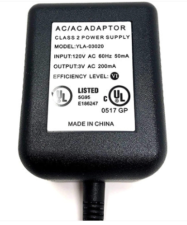 Wall Adapter (120V) for Piezo Electronic Ignition System - Gas Fired Heaters