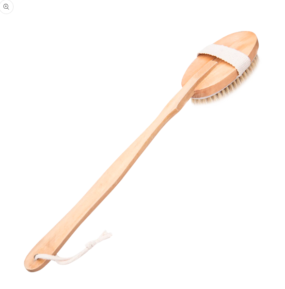 Wooden Sauna Brush with Detachable Handle