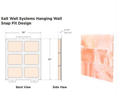 ZenGlow Himalayan Salt Panels: Effortless Installation for Serene Ambiance