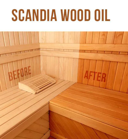 Premium Sauna Wood Oil - 1 Gallon