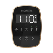 ButlerTouch Steam Shower Control Package with TempoTouch Control and Linear Steamhead in Nouveau Bronze — Nouveau Bronze