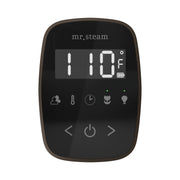 ButlerFlex Steam Shower Control Package with TempoFlex Control and Linear Steamhead in Black Oil-Rubbed Bronze — Black - Oil-Rubbed Bronze
