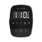 ButlerTouch Steam Shower Control Package with TempoTouch Control and Linear Steamhead in Polished Nickel — Polished Nickel
