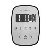 ButlerTouch Steam Shower Control Package with TempoTouch Control and Steamhead in Brushed Nickel — Brushed Nickel