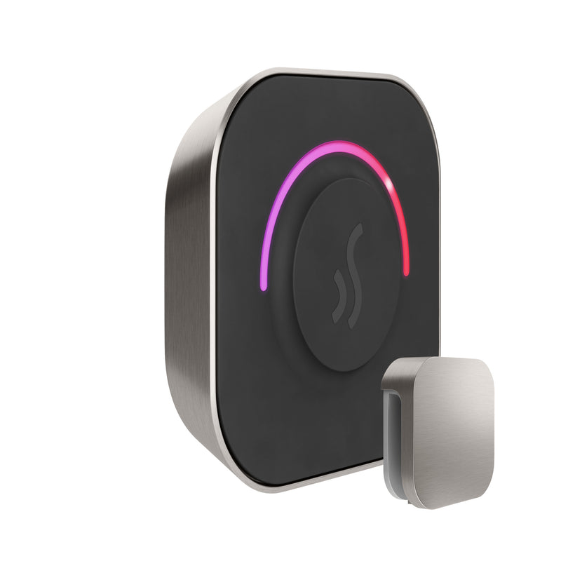 TempoTouch Steam Shower Control and Steamhead in Brushed Nickel — Brushed Nickel