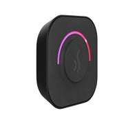 TempoTouch Steam Shower Control and Steamhead in Matte Black — Matte Black