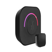TempoTouch Steam Shower Control and Steamhead in Matte Black — Matte Black