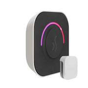 TempoTouch Steam Shower Control and Steamhead in White — White