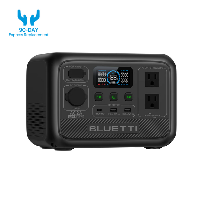 BLUETTI AC2A Solar Generator | 300W 204Wh